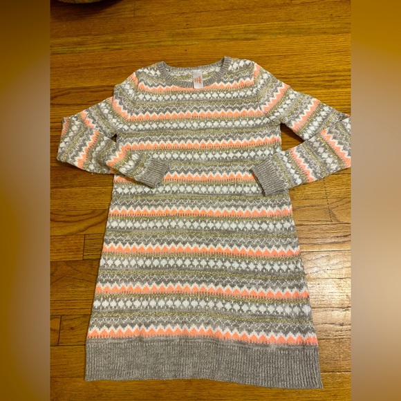 Cat & Jack Girls Knit Sweater Dress size XL 14/16 - Picture 1 of 6